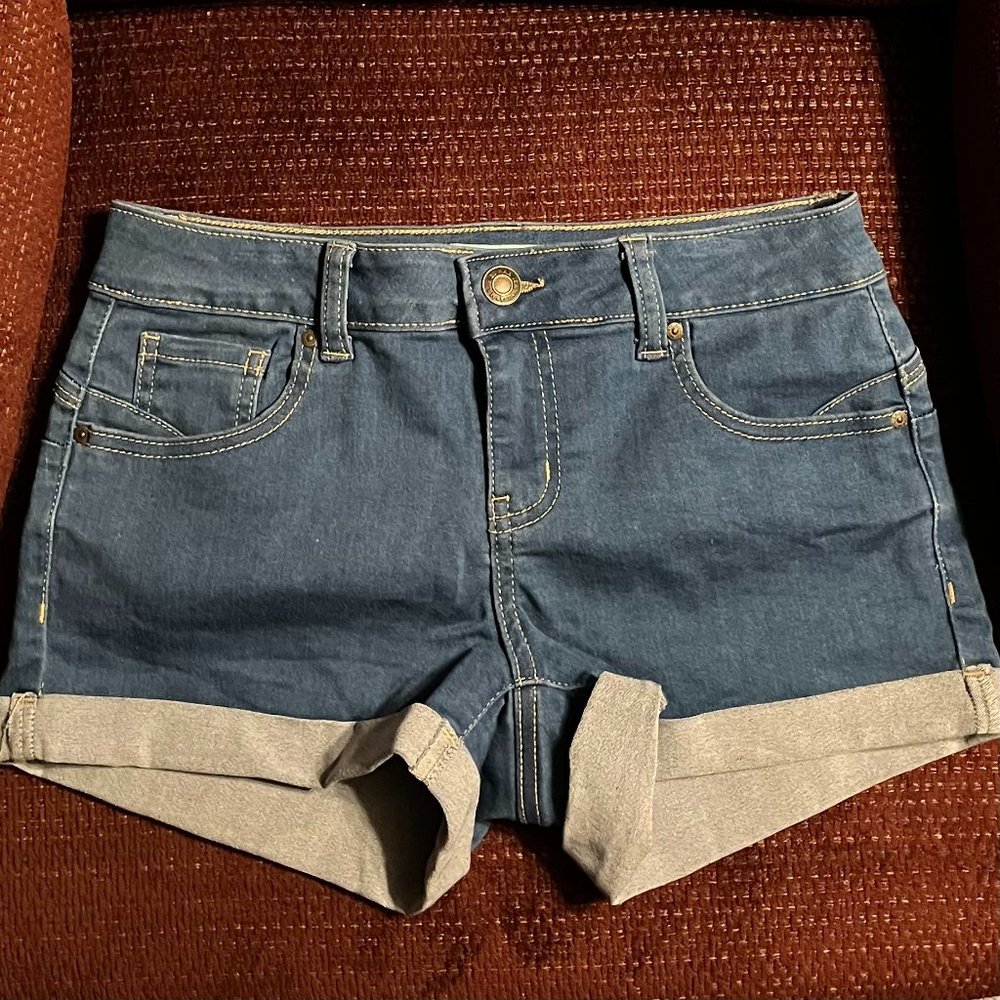 WAX Jean Butt, I love you shorts -Size Small Junior